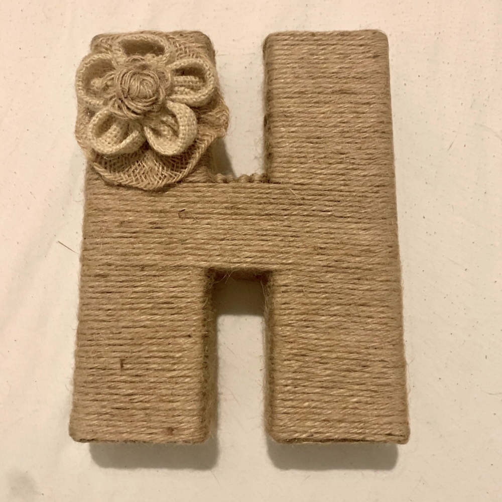 Letter H.